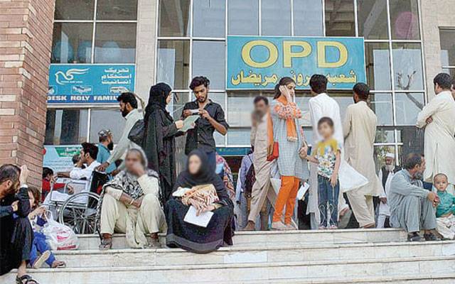  ہسپتالوں کے آؤٹ ڈور میں ہڑتال کو 10 روز گزرگئے،مریض دربدر