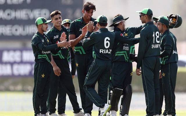  انڈر 19 ایشیا کپ ؛پاکستان کے شاہینوں نے نیپال کو شکست دیدی