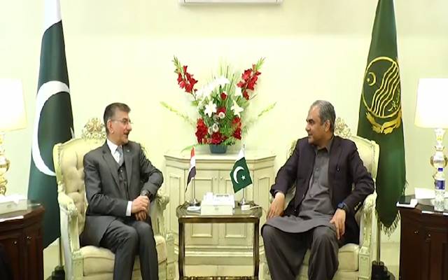 محسن نقوی سےعراق کےسفیر کی ملاقات، باہمی دلچسپی کےامورپرتبادلہ خیال