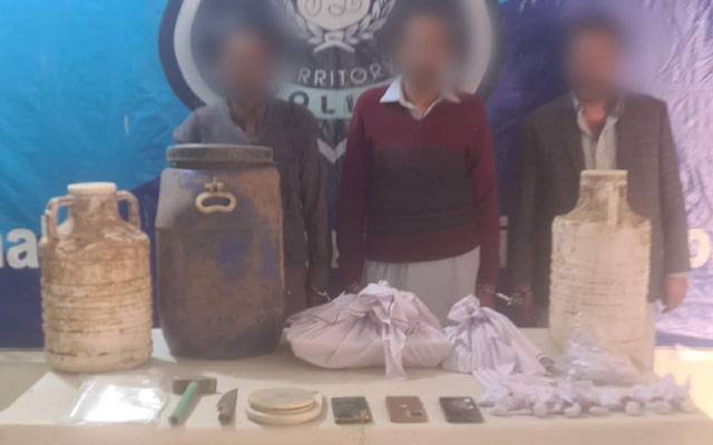 پولیس کی کارروائی، تعلیمی اداروں میں منشیات سپلائی کرنے والا بڑا نیٹ ورک گرفتار