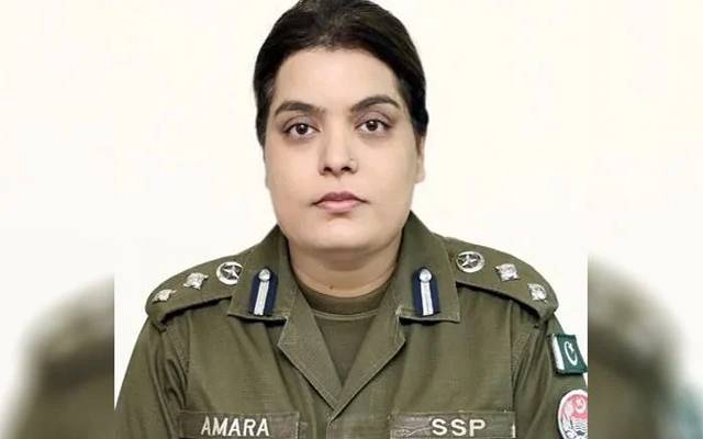 عمارہ اطہر لاہور کی پہلی خاتون چیف ٹریفک آفیسر تعینات