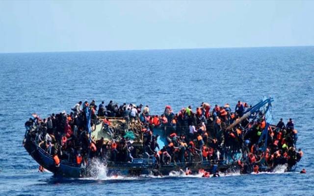  لیبیا ک: تارکین وطن کی کشتی کو حادثہ، 61 افراد ڈوب گئے