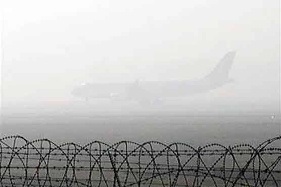 لاہور ائیرپورٹ پر شدیددھند، حد نگاہ میں کمی ،متعدد پروازیں منسوخ