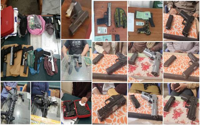 Karachi arms collected by police, City42