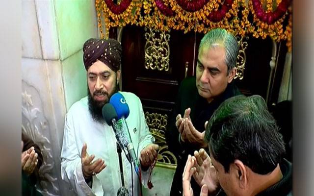 Mohsin Naqvi, Data Darbar prayer, New year prayer at Data Darbar, New Year's resolve, City42, Peace, Prosperity and goodwill