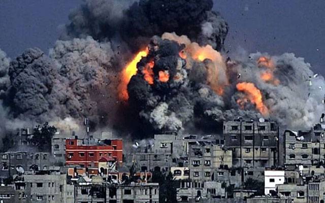 غزہ پر اسرائیلی بمباری جاری، مزید 120 فلسطینی شہید