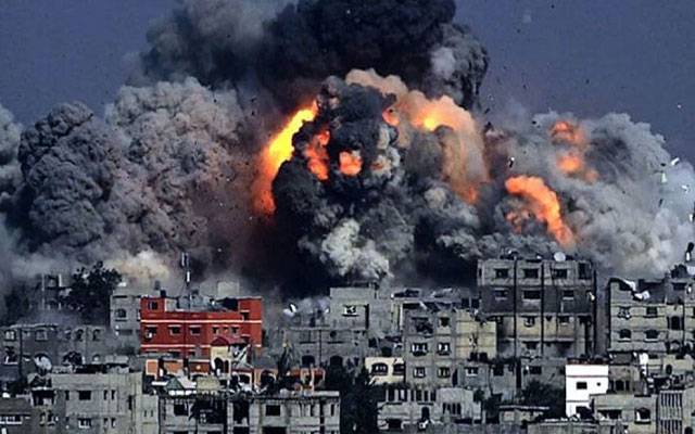 غزہ پر اسرائیلی بمباری جاری، مزید 120 فلسطینی شہید
