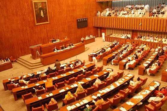 سینیٹ میں 8 فروری کے عام انتخابات ملتوی کرنے کی قرارداد کثرت رائے سے منظور