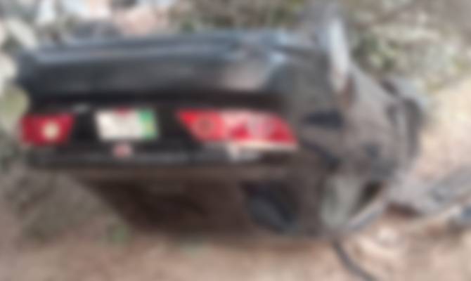 لاہور : تیز رفتاری کے باعث خوفناک حادثہ