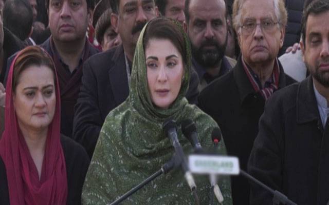  نواز شریف چاہتا ہے کہ مضبوط حکومت آئے تاکہ آپ کی خدمت کر سکے، مریم نواز 