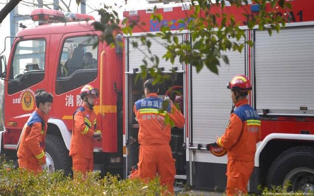 City42، China, Hinan Hostle ablaze, 