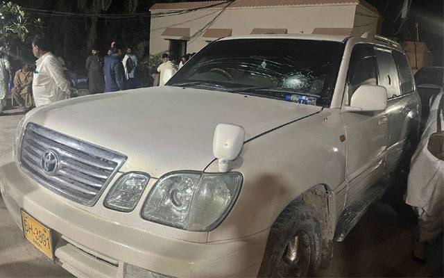  ایک اور انتخابی امیدوار کی گاڑی پر فائرنگ ہو گئی