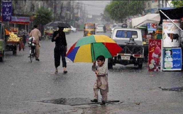 وقفے وقفے سے بارش کا امکان ، محکمہ موسمیات نے پیشگوئی کردی