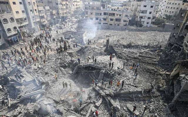 غزہ کے رہائشی علاقوں اور طبی مراکز پر بمباری، مزید 185 سے زائد فلسطینی شہید 
