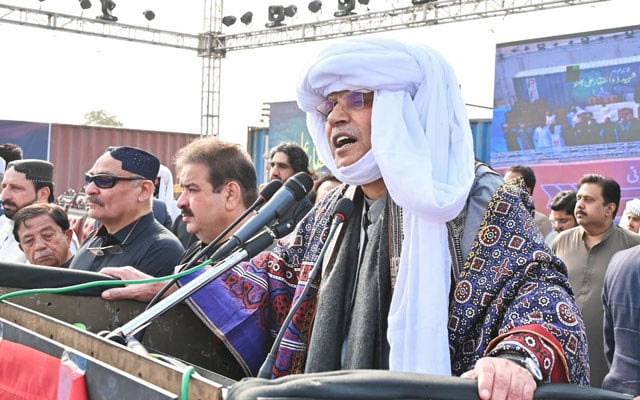 Asif Ali Zardari, Hab Jalsa Pakistan Peoples Party, City42 