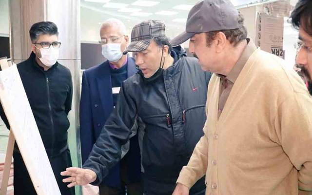 کمشنر لاہور کا پی آئی سی کا دورہ ، تعمیراتی کام 95فیصد مکمل