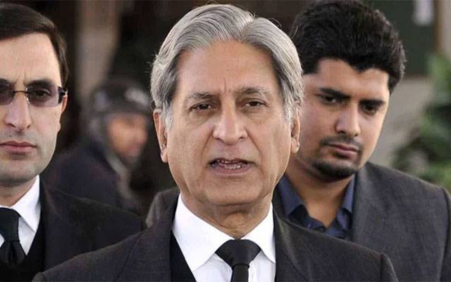  بانی پی ٹی آئی کی سزائیں ہائیکورٹ سے معطل ہونی ہیں، اعتزاز احسن