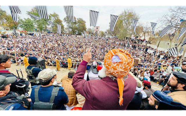 Molana Fazal Ur Rahman Jalsa, City42, Bannu, Election campaign,