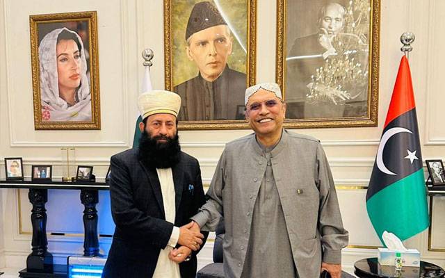 Asif Ali Zardari, Sultan Bahoo Darbar, Sahabzada Mohammad Khalid Sultan, City42 