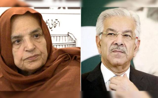 این اے 71 سیالکوٹ؛ ریحانہ ڈار آگے، خواجہ آصف بہت پیچھے رہ گئے 