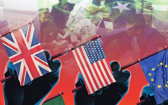 پاکستان میں عام انتخابات پر برطانیہ، امریکا اور یورپی یونین کا رد عمل آ گیا