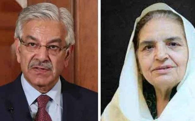  این اے 71 سیالکوٹ؛ آزاد امیدوار  ریحانہ ڈار نےخواجہ آصف کی کامیابی چیلنج کردی 