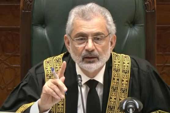 چیف جسٹس اور متروکہ وقف املاک بورڈ کے وکیل اکرام چودھری میں تلخ کلامی 