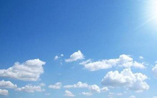 شہر میں تیز دھوپ، درجہ حرارت بڑھ گیا، فضائی آلودگی میں کمی نہ آ سکی