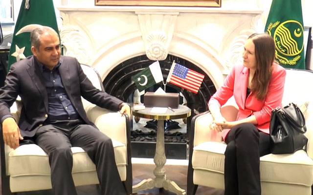  آپ کی قیادت میں پنجاب کی ٹیم نے ڈلیور کیا ،امریکی قونصل جنرل کی محسن نقوی سے ملاقات میں گفتگو