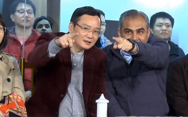 Mohain Naqvi, Chinees diplamate, Qazafi Stadium PSL Match, Counsel General of Peoples Republic of China, City42 