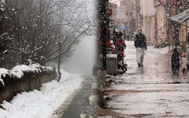  خیبرپختونخوا میں 25 فروری سے بارشوں اور برفباری کا ایک اور سلسلہ شروع ہونےکا امکان 