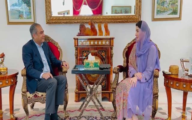 محسن نقوی کی جاتی امرا آمد، نامزد وزیراعلیٰ پنجاب مریم نواز کومبارکباد پیش کی