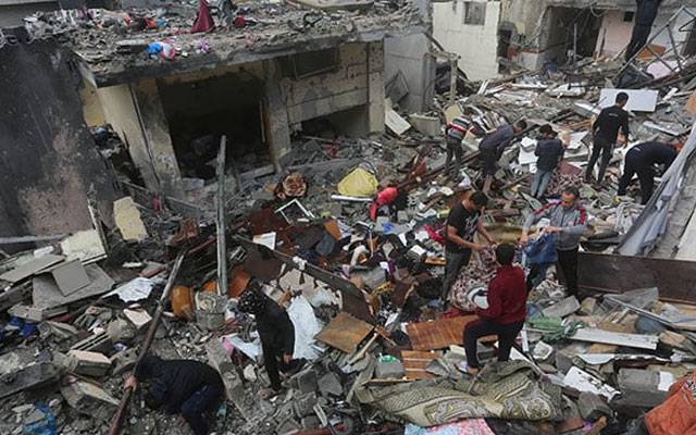  غزہ:اسرائیلی فوج کی وحشیانہ بمباری جاری ،14 معصوم بچوں سمیت مزید 100 سے زائد فلسطینی شہید