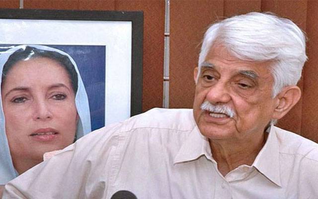 سینیٹ کی گیارہ خالی نشستوں پر جلد از جلد انتخابات کرانے کیلئےسینیٹر تاج حیدر کا چیف الیکشن کمشنر کو خط