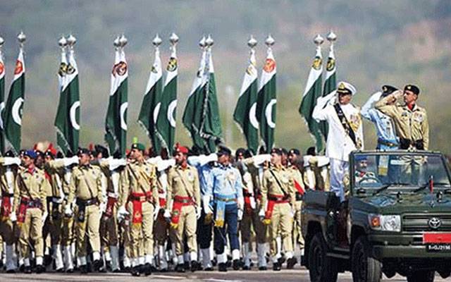 یوم پاکستان؛ پاک افواج نے مشترکہ پریڈ کی تیاریاں شروع کردیں