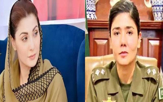  مریم نواز سے اے ایس پی شہر بانو نقوی کی ملاقات