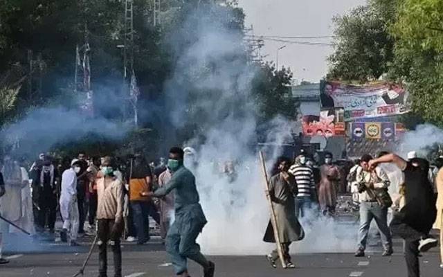 مال روڈ پر پی ٹی آئی رہنماؤں اور کارکنان کی گرفتاری کا معاملہ،مقدمہ درج
