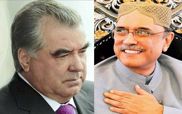 President Imam Ali Rahman, President Asif Ali Zardari, Tajikistan, Pakistan, City42 