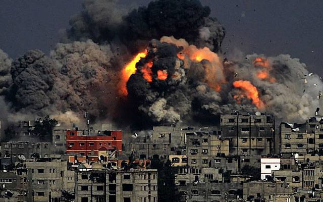 اسرائیل غزہ پر وحشیانہ حملوں سے باز نہ آیا، مزید 67 فلسطینی شہید  