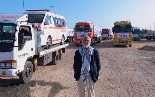 الخدمت فاؤنڈیشن نےغزہ جنگ سے متاثرہ مزید 15ہزار خاندانوں کیلئے رمضان فوڈ پیکج روانہ کردیے