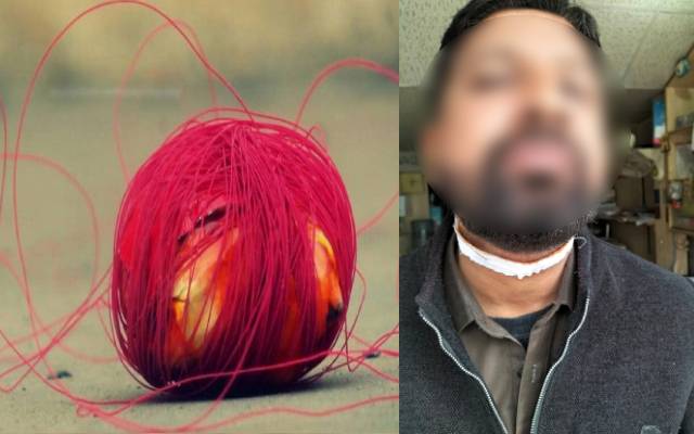  اسلام آباد: باپ بیٹے کی گردن پر پتنگ کی ڈور پھر گئی 