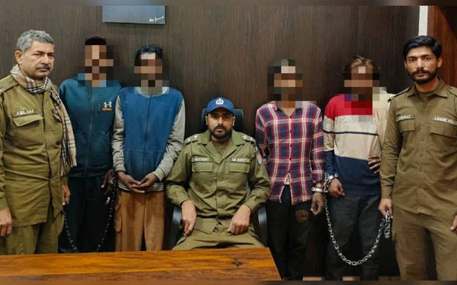 لاہور؛ انویسٹی گیشن پولیس کی کارروائی، شیرو ڈکیت و چور گینگ کے 4ملزمان گرفتار