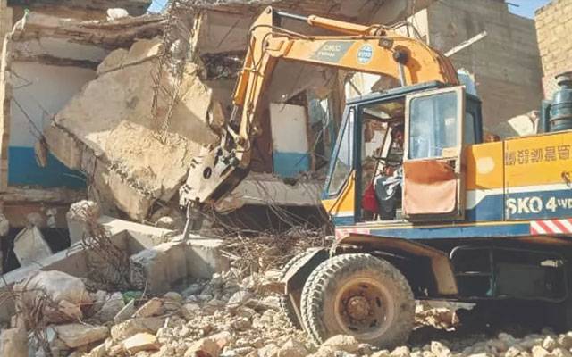 LDA Operation against illegal constructions, City42 