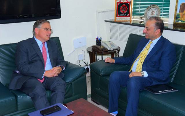  ڈونلڈ بلوم کی وفاقی وزیر برائے پیٹرولیم سے ملاقات، باہمی دلچسپی کے امور پر تبادلہ خیال