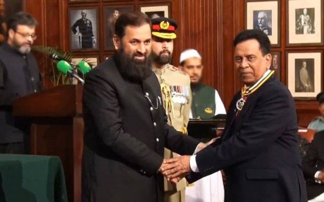 Saleem Bukhari, City42, Sitara e Imtiaz, Governor Punjab Balighur Rahman, Governor House Lahore 