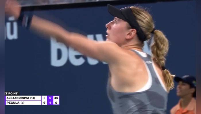 Miami Open Women's Singles, Another Upset in Miami Open, City42. Akatrina Alexandrova ,another Miami upset, victory, Pegula, Alexandrova, Semi Final,