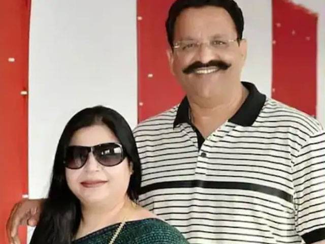 Mukhtar Ansari andHis Wife Afsah, City42, Ghazi Pur Uttar Pardesh, Muslim Politician Mukhtar Ansari, City42, Mukhtar Ansari Funeral 