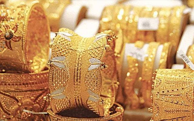 سونےکی فی تولہ قیمت میں اضافہ 
