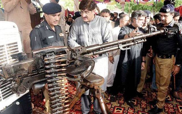 Murad Ali Shah, City42, Kandhkot Sindh, Heavy weapons , Kacha of Sindh, Out laws in Sindh's Kacha, City42, Military weapons 