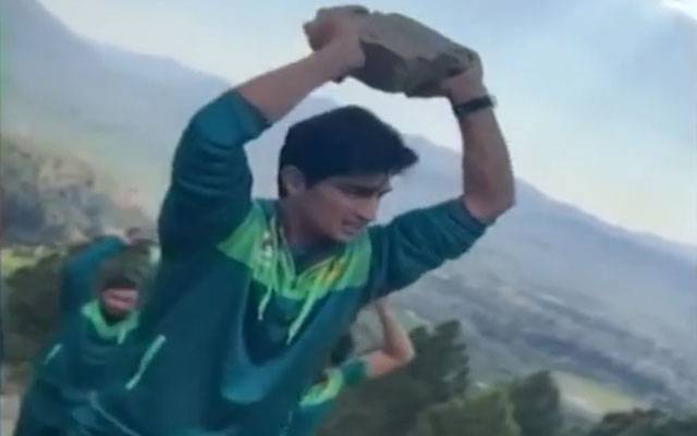 Kakol physical training camp, cricketers training camp, babar azam, climbing the hill, hiking, city42 